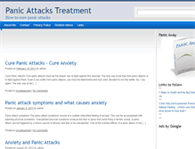 Tablet Screenshot of curepanicattackstreatment.net
